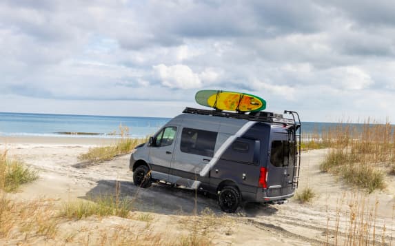 Taking your Mercedes Sprinter Camping, the best way to stay cool is your Air Conditioning unit. 