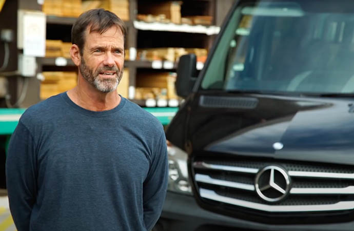 Video profile of Sprinter van customer Manion Construction.