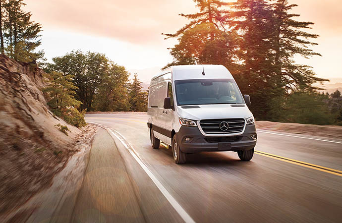 Display The van that keeps your business moving.