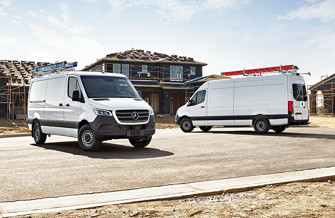 Display Quality vans for quality workers.