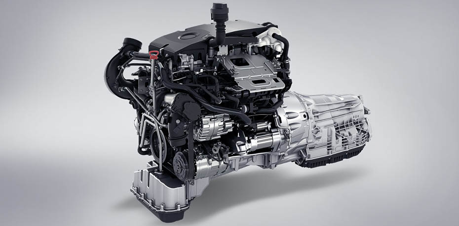 4-Cylinder Turbocharge Gas Engine